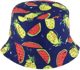 CZAPKA BUCKET RYBACZKA W WZORY, ROZMIAR 54-58 - Czapki damskie - miniaturka - grafika 1