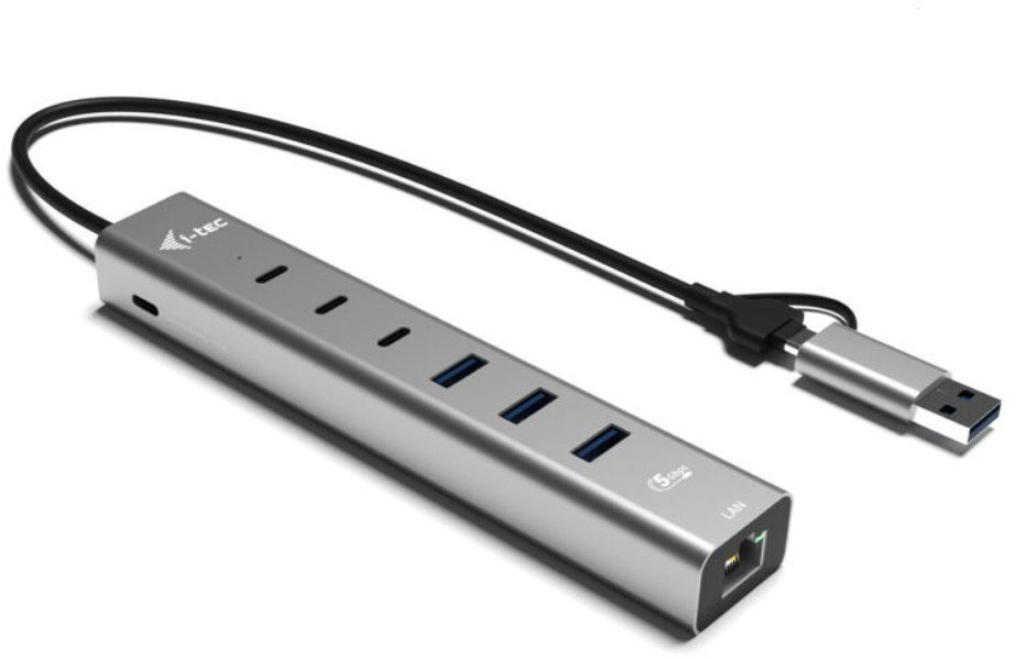 HUB USB I-TEC I-tec Hub USB-C/USB-A Metal Hub 6 port 3xUSBc/3xUSBa