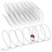 Zwalczanie i odstraszanie szkodników - Odstraszacz Spirale Na Ptaki Gołębie 3 m 9 szt - miniaturka - grafika 1