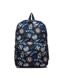 Plecaki - New Era Plecak Mlb Aop Ws Multi Stadium Nyy 60503803 Granatowy - miniaturka - grafika 1