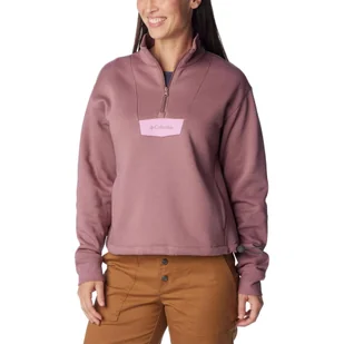 Bluza damska Columbia Lodge Quarter Zip - Odzież trekkingowa damska - miniaturka - grafika 1