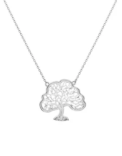 Naszyjnik srebrny drzewko szczęścia - Naszyjniki - miniaturka - grafika 1