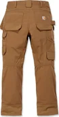 Odzież robocza - Carhartt Spodnie Emea Full Swing Multi Pock Brown - miniaturka - grafika 1