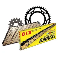 Części motocyklowe - Zestaw łańcuchów DID stal 530VX3 / 108 nitowy zamek do Honda CBR RR Fireblade 900 ccm rok prod. 1992-1999 - miniaturka - grafika 1