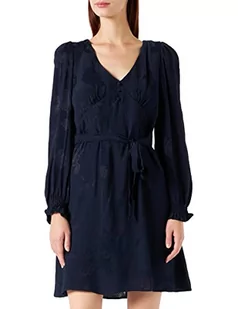 NAF Damska sukienka Kanta R1, granatowa, 40 mm - Sukienki - miniaturka - grafika 1