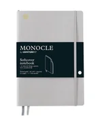 Notesy i bloczki - Notatnik Monocle by Leuchtturm1917 Composition B5, Miękka Oprawa, Kropki, Szary - miniaturka - grafika 1