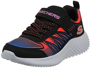 Skechers 303526L BKMT Sneakersy, czarna siatka/wielokolorowe wykończenie, 40 UK, Black Mesh Multi Trim - Sneakersy damskie - miniaturka - grafika 1