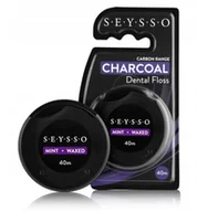 Nici dentystyczne - SEYSSO Seysso Carbon U) nić dentystyczna z aktywnym węglem - miniaturka - grafika 1