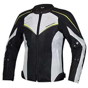 REBELHORN Hiflow IV Lady kurtka motocyklowa dla kobiet, membrana Humax, ochrona łokci i ramion, odpinane kieszenie wentylacyjne, elementy odblaskowe - Odzież motocyklowa - miniaturka - grafika 1