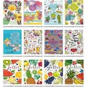 Szkolne artykuły papiernicze - Fresh Notatnik ozdobny 105x165/64K linia - miniaturka - grafika 1