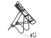 Bagażniki rowerowe - Bagażnik 28-24 alum. HYJ-D10 BLACK czarny regulowany - miniaturka - grafika 1