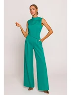 Kombinezony - made of emotion Kombinezon w kolorze turkusowym - miniaturka - grafika 1