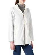 Kurtki damskie - Geox W NAYOMI LONG JKT kurtka damska, Biały (Blanc F1445), 46 - miniaturka - grafika 1