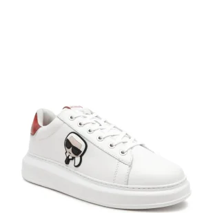 Karl Lagerfeld Skórzane trampki Onyx Heel - Trampki męskie - miniaturka - grafika 1