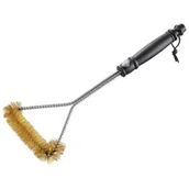 Akcesoria do grilla - Gefu ge89276 szczotka Triangle grill z mosiądzu Ze stali nierdzewnej 37 x 16 x 3 cm GE89276 - miniaturka - grafika 1