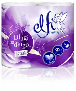 Elfi Papier toaletowy Długi na długo Premium - Papier toaletowy - miniaturka - grafika 1
