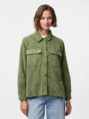 Koszule damskie - Pieces Koszula "Ceffi" w kolorze zielonym - miniaturka - grafika 1