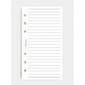 Szkolne artykuły papiernicze - Wkład do organizera ST linia biała ANTRA - miniaturka - grafika 1