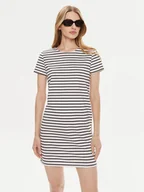 Sukienki - Vero Moda Sukienka codzienna Abby 10304718 Biały Regular Fit - miniaturka - grafika 1