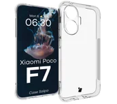 Etui i futerały do telefonów - Bizon Salpa do Xiaomi POCO F7 Przezroczysty - miniaturka - grafika 1