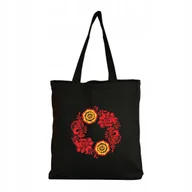 Torby i wózki na zakupy - TORBA NA ZAKUPY Kwiaty Kwiatki Na Ramię Shopper #6 - miniaturka - grafika 1