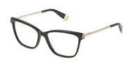Okulary przeciwsłoneczne - Furla Damskie okulary przeciwsłoneczne Vfu631, Shiny Full Green, 70, Shiny Full Green - miniaturka - grafika 1