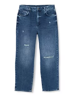 Spodnie damskie - Sisley Spodnie damskie, Blue Denim 902, 32 - grafika 1