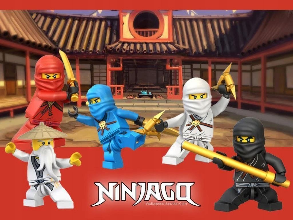 PUZZLE LEGO NINJAGO Dla dzieci + IMIĘ Pudełko 120 el.