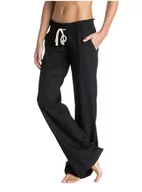 Spodnie damskie - Roxy Spodnie damskie Oceanside Pant J Ndpt czarny czarny (True Black) M ARJNP03006 - miniaturka - grafika 1