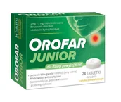 Przeziębienie i grypa - Novartis Orofar 24 szt. - miniaturka - grafika 1