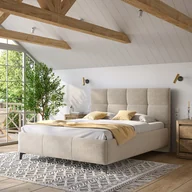 Łóżko OLIN COMFORTEO tapicerowane : Rozmiar - 160x200, Pojemnik  - Z pojemnikiem, Tkanina - Wind 05