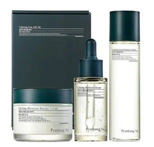 Pyunkang Calming Line Gift Set (Toner 150ml + Serum 30ml + Cream 50ml) - Zestawy kosmetyków damskich - miniaturka - grafika 1