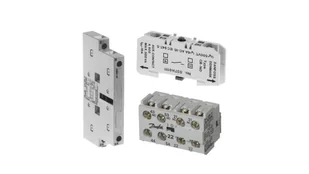 danfoss Styk pomocniczy 1R opóźniony montaż czołowy CB-LB 037H0114 037H0114 - Silniki elektryczne i akcesoria - miniaturka - grafika 1