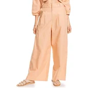 Spodnie damskie - Spodnie damskie Roxy Bay Sight bawełniane szerokie-XS - miniaturka - grafika 1