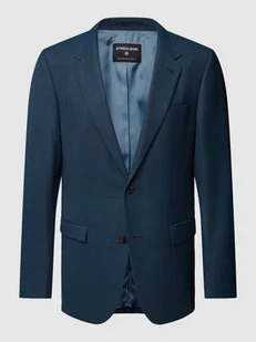 Marynarka na 2 guziki o kroju slim fit z dodatkiem wiskozy model ‘Alzer’ - Marynarki męskie - miniaturka - grafika 1