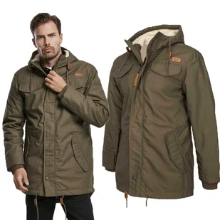 Kurtka BRANDIT Marsh Lake Parka M51 Olive - Odzież taktyczna i umundurowanie - miniaturka - grafika 1