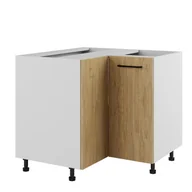 Meble kuchenne - Bari Szafka Dolna Narożna Dnw-90 Dąb Kamienny - miniaturka - grafika 1