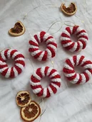 Ozdoby bożonarodzeniowe - Świąteczne zawieszki na choinkę - 5 sztuk - miniaturka - grafika 1