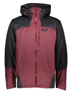 Kurtki narciarskie - Helly Hansen Kurtka funkcyjna "Verglas 2L" w kolorze bordowo-czarnym - miniaturka - grafika 1