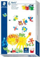 Zabawki kreatywne - Staedtler STAEDTLER Fingermalfarbe Noris junior 6er-Set retail - miniaturka - grafika 1