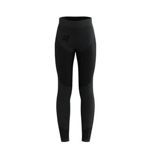 COMPRESSPORT Legginsy termoaktywne damskie ON/OFF TIGHTS black - Spodnie sportowe damskie - miniaturka - grafika 1