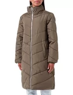 Kurtki damskie - JdY Damska kurtka JDYNEWFINNO Long Padded Jacket OTW New kurtka, Forest Night/Szczegóły: Silver Zip, S, Forest Night/Szczegóły: srebrny zamek błyskawiczny, S - miniaturka - grafika 1