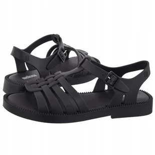 Buty Sandały Melissa Possession Fresh Ad 35787 Matt Black Czarne - Sandały damskie - miniaturka - grafika 1