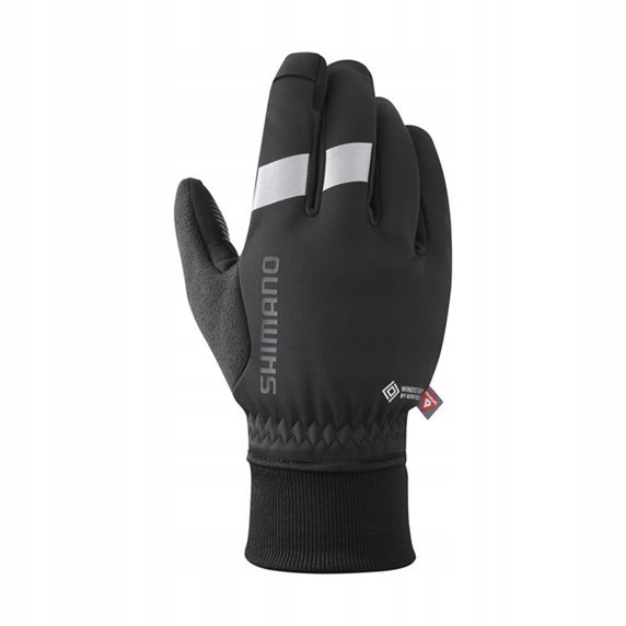 Rękawiczki Shimano Windstopper Primaloft czarne rozmiar XL