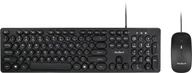 Zestawy myszka + klawiatura - Zestaw klawiatura i mysz przewodowa Rebel WDS200 KOM1027 - miniaturka - grafika 1