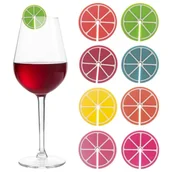Zestawy do wina - Znaczniki na szklanki i kieliszki 8 szt. - miniaturka - grafika 1