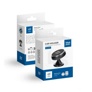 BLUE STAR magnetyczyny uchwyt samochodowy SHORT STICK do deski / biurka czarny - Uchwyty samochodowe do telefonów - miniaturka - grafika 1
