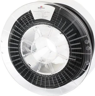 Spectrum Filament PLA czarny RAL 9017 - Filamenty i akcesoria do drukarek 3D - miniaturka - grafika 1