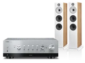 Zestawy stereo - Yamaha R-N800A (srebrny) + 603 S3 (dąb) - miniaturka - grafika 1
