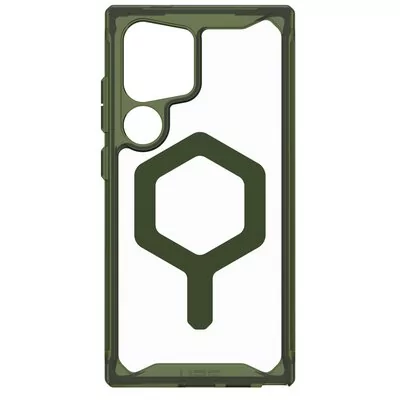 Etui UAG Plyo Pro Magnet do Samsung Galaxy S24 Ultra Przezroczysto-oliwkowy